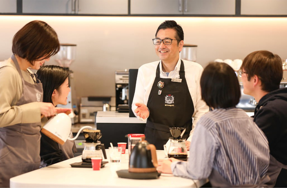 コーヒーアカデミー　セミナーの様子