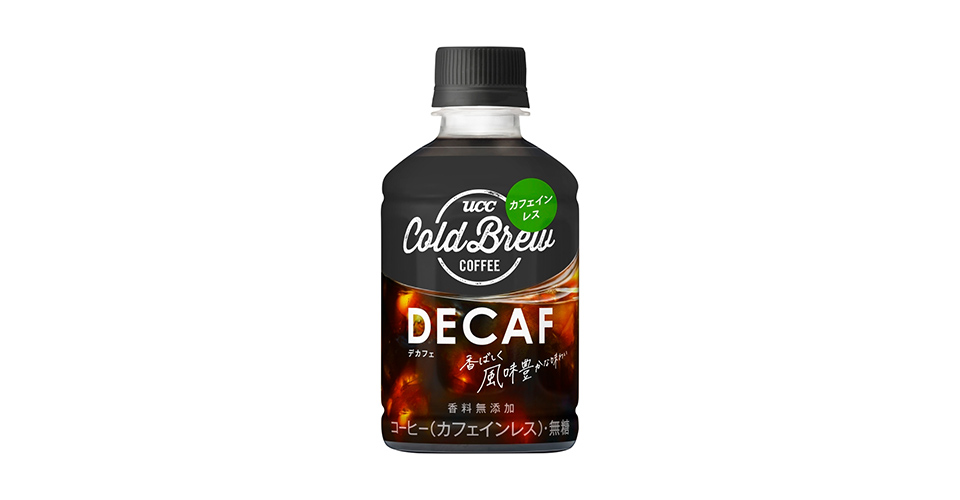 UCC COLD BREW DECAF PET280ml　商品画像