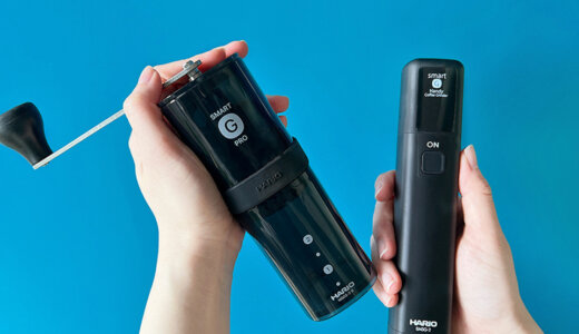 手動と電動の合わせ技！コーヒーミル『スマートG PRO』を使ってみた【HARIOの気になるコーヒー器具レビュー #4】