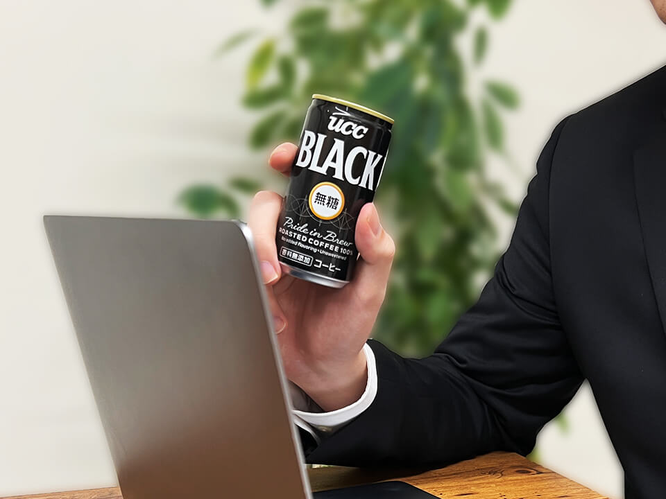 UCC BLACK無糖イメージ画像