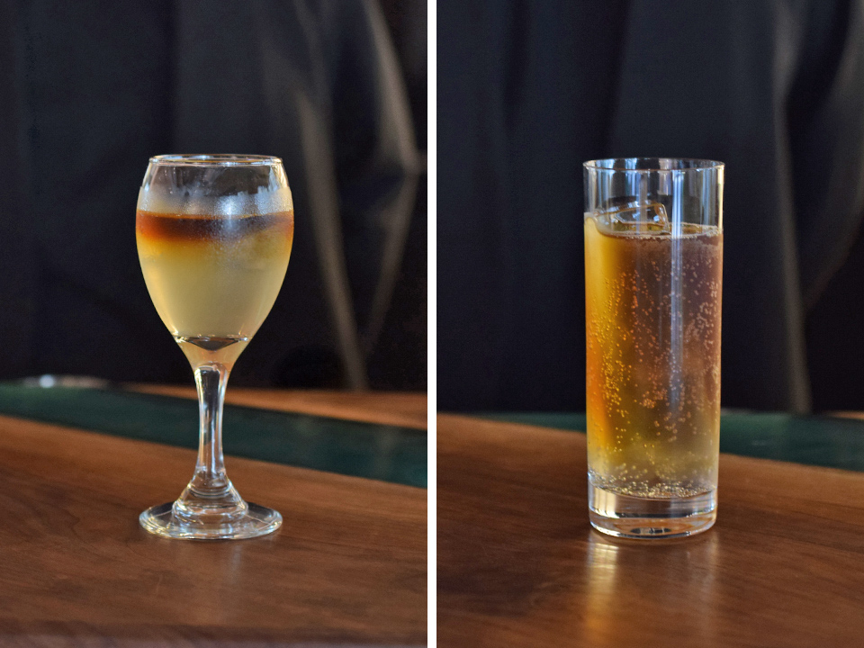 コーヒージントニックとコーヒークーラー