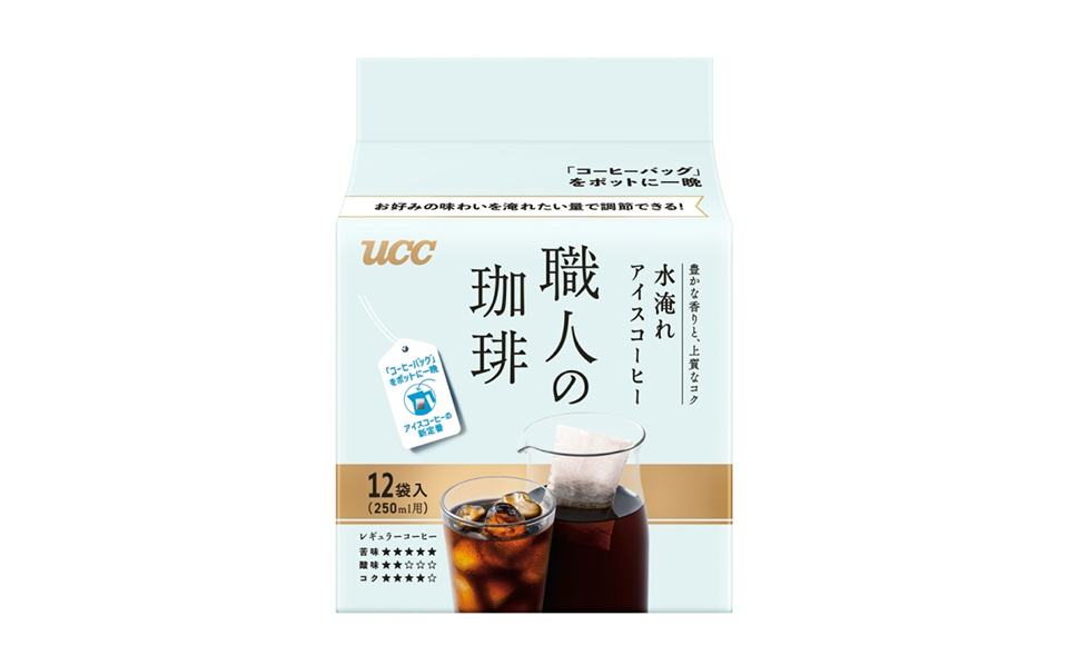 UCC職人の珈琲水淹れアイスコーヒー