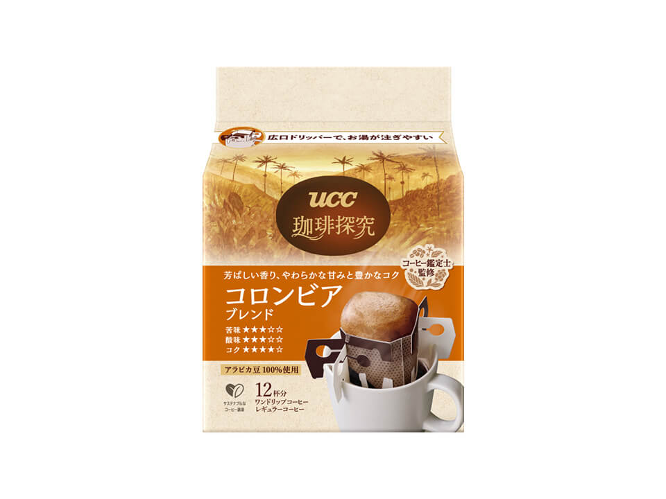 『UCC 珈琲探究　コロンビアブレンド』製品画像