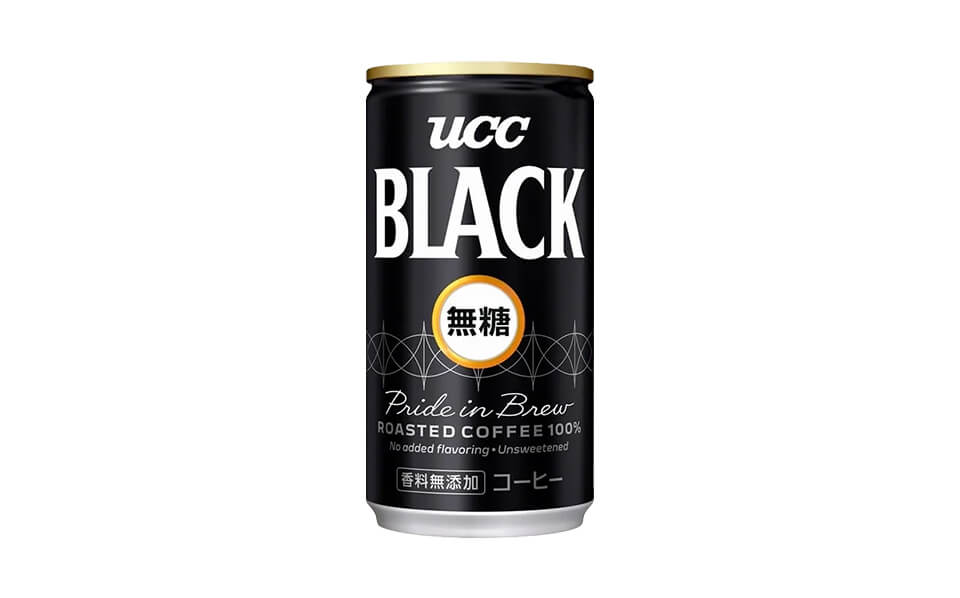 UCC BLACK無糖 缶 185g商品画像リンク