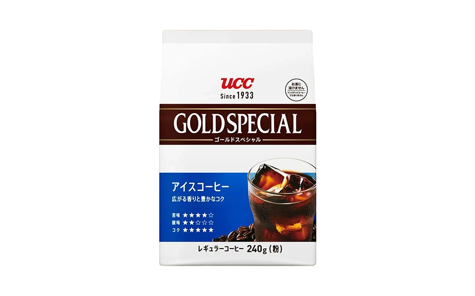 UCC ゴールドスペシャル アイスコーヒー（粉）商品画像リンク